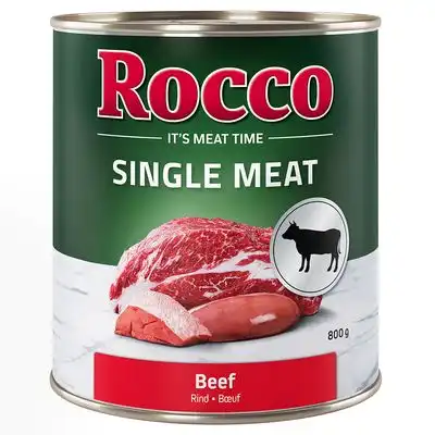 Rocco Carne Individual 6 x 800 g Vacuno - Rocco - Comparador de precios