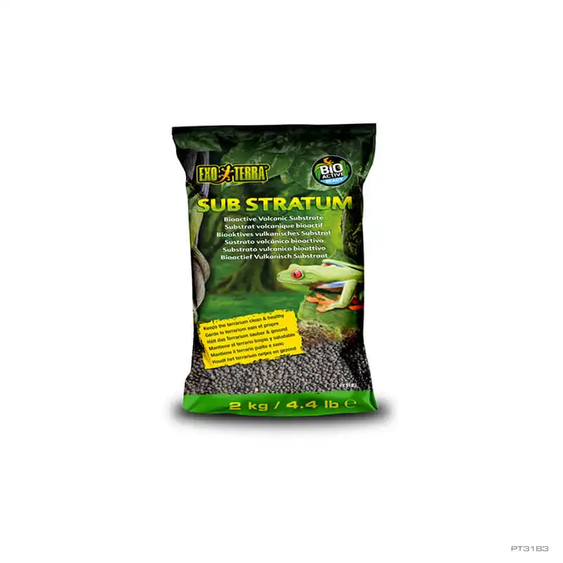 Sustrato bioactivo volcánico para ranas Exo Terra, 2 kg - Exo Terra - Comparador de precios