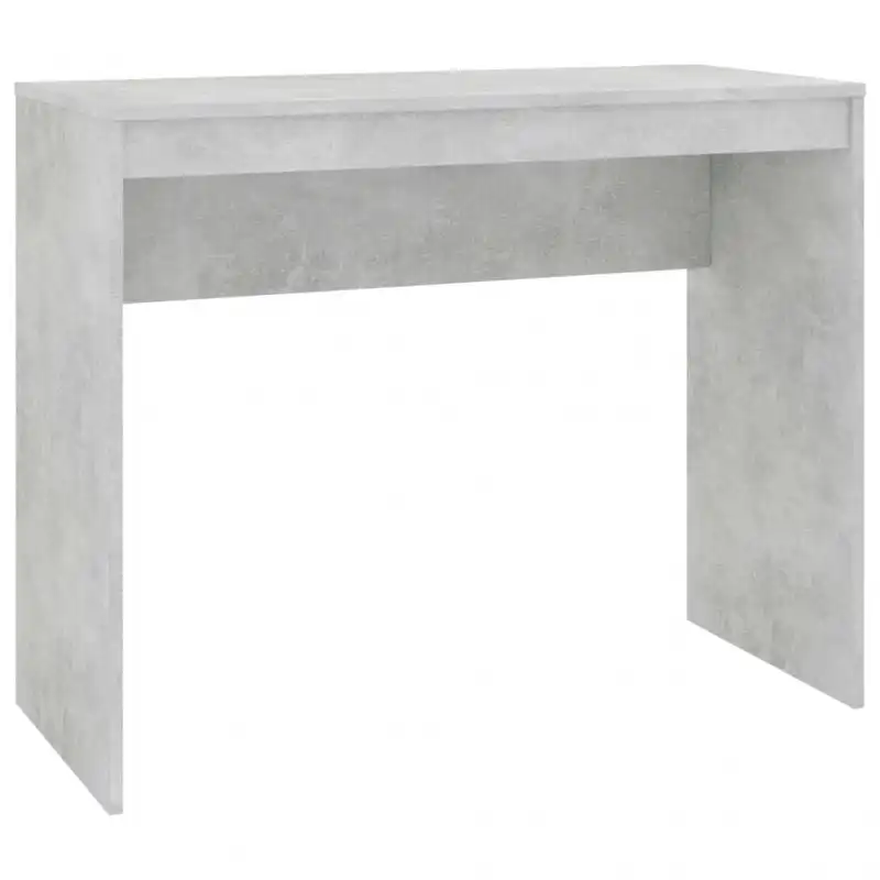 VidaXL Escritorio de Aglomerado 90x40x72cm Gris Hormigón