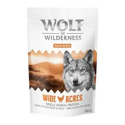 Wolf of Wilderness bocaditos de carne 180 g - Wide Acres, con pollo - Wolf of Wilderness - Comparador de precios