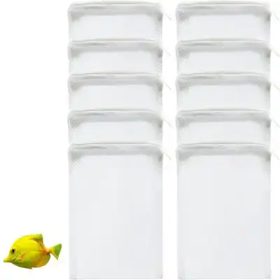 ZooVenture Paquete de 10 bolsas de filtro reutilizables para acuario - 20 * 30 cm - Zooventure - Comparador de precios