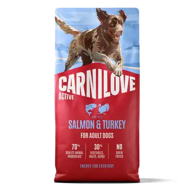 Carnilove Active Adult con salmón y pavo - 12 kg - Carnilove - Comparador de precios