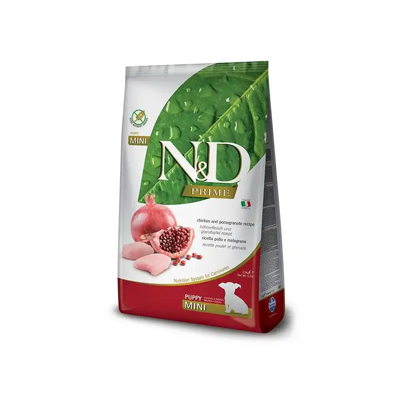 Farmina ND Prime Grain Free Puppy Mini Pollo pienso para perros, Peso 2.5Kg - Farmina - Comparador de precios