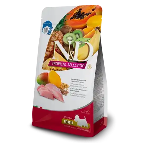 Farmina Tropical Pienso para Perros Mini con Pollo, 1,5Kg - Farmina - Comparador de precios