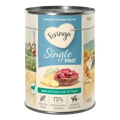 Feringa Single Meat Menu 6 x 410 g - Cordero con patata y tomillo de gato - Feringa - Comparador de precios