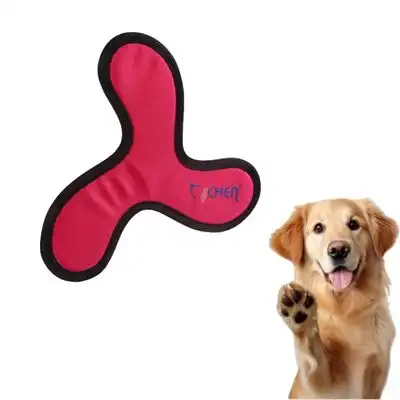 FurryFusion Frisbee para perros - rosa roja - Furry Fusion - Comparador de precios