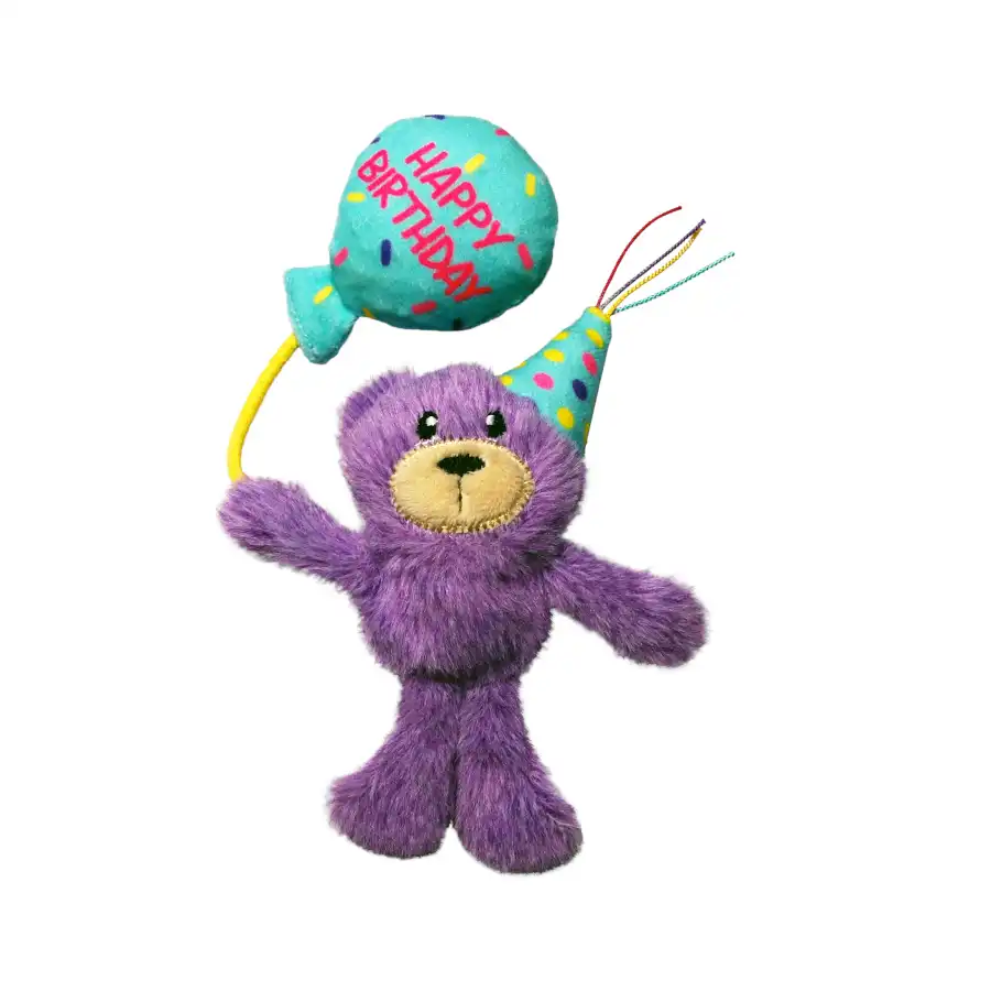 Kong Occasions Birthday Teddy Oso de peluche para gatos