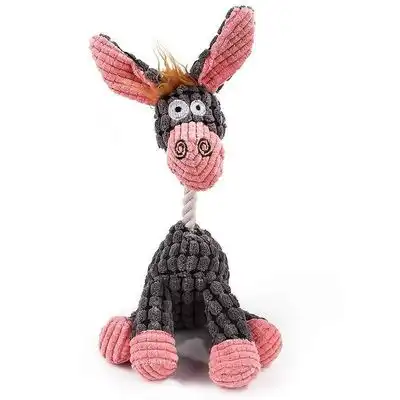 MCBOSON Burro de peluche que hace sonidos - Gris - Mcboson - Comparador de precios