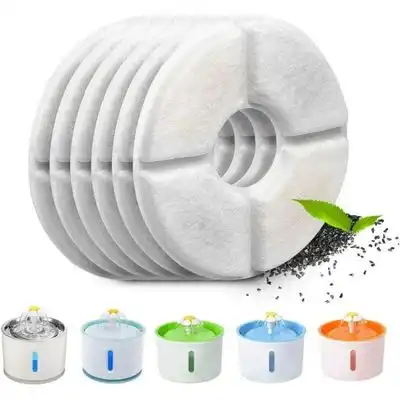 Pawffee 6 filtros redondos de carbón activado para fuentes de gatos - 1 pieza - Pawffee - Comparador de precios