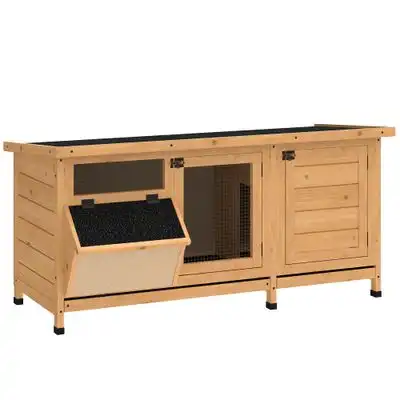PawHut Conejera de Exterior - Amarillo - PawHut - Comparador de precios