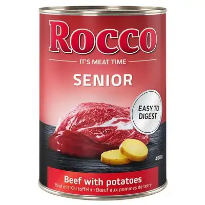 Rocco Senior 6 x 400 g - Vacuno con patatas - Rocco - Comparador de precios