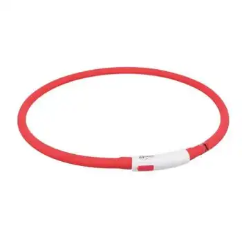 Trixie Collar De Aro Flash Usb Rojo