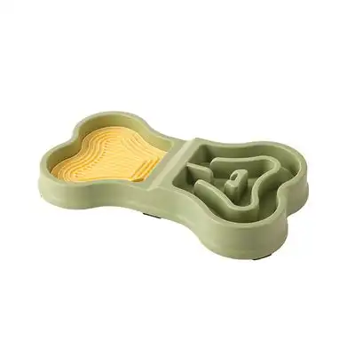 UAMLY Dispensador de alimentos de cocción lenta doble propósito forma hueso - Verde - Uamly - Comparador de precios