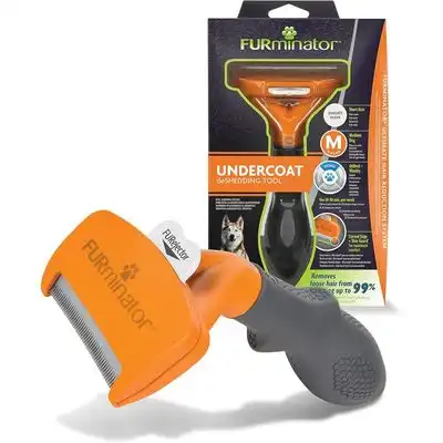 Zoomtopia Adecuado cepillo eliminación pelo muerto FURMINATOR perros pelo - Naranja - Zoomtopia - Comparador de precios