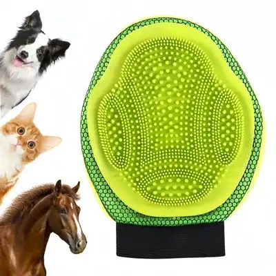 ZooVenture Guante de aseo para perros, gatos y caballos - 1 pieza - Zooventure - Comparador de precios
