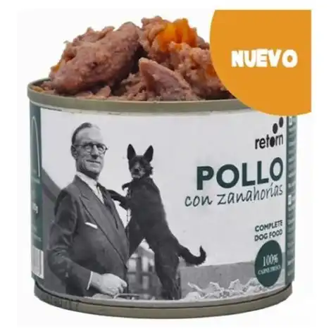 Retorn pollo con zanahorias en lata 185 gr.