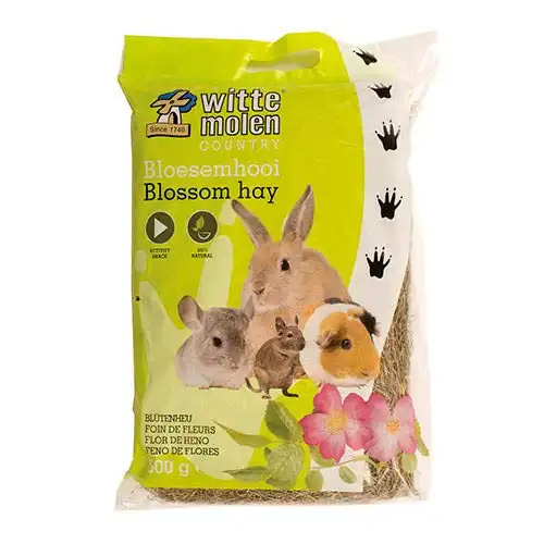 Witte Molen Heno con pétalos de rosa 500 gr.