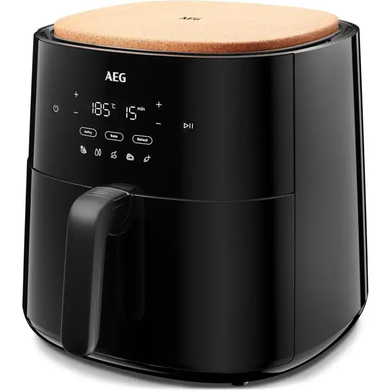 AEG Serie 5 Gourmet 6 AAF7B Freidora de Aire sin Aceite 6.8L 1800W Negra