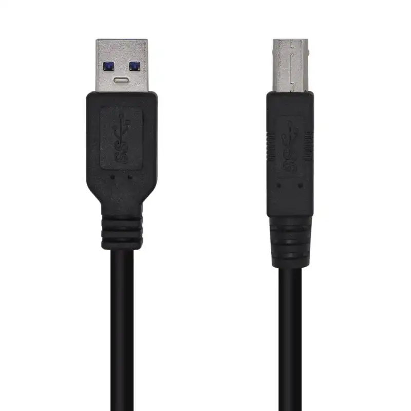 Aisens Cable USB 3.0 a USB-B Macho/Macho 2m Negro