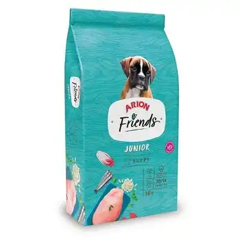 Arion Friends Junior Pienso Para Perros Cachorros, 14 Kg