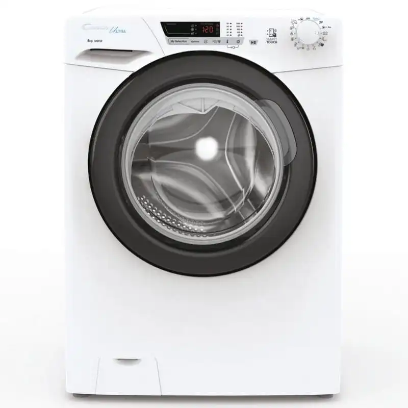 Candy HCU1282DWB4/1-S Lavadora Carga Frontal 8Kg B Blanca