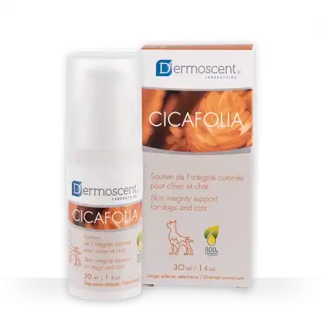 Dermoscent Cicafolia Gel Repadador Natural para Perros y Gatos, 30 ml - Dermoscent - Comparador de precios