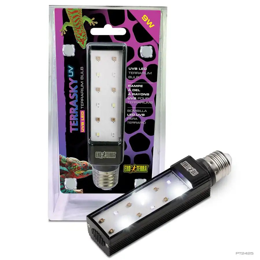 Exo Terra Bombilla Terrasky UV LED 9W - 9 W - Exo Terra - Comparador de precios