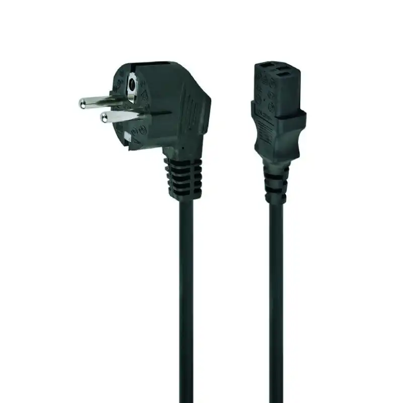 Gembird PC-186-VDE-5M Cable de Alimentación Schuko a C13 5m Negro