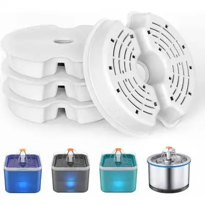 HausPets Juego 4 filtros repuesto bebederos gatos 2 litros, compatibles - Artículo 1 - HausPets - Comparador de precios