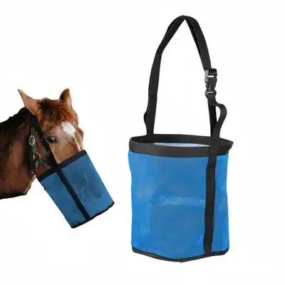 IntiMeg bolsa de pienso para caballos - Azul - IntiMeg - Comparador de precios