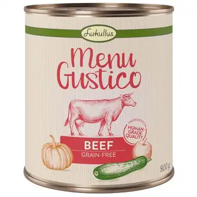 Lukullus Menú Gustico con vacuno - 6 x 800 g - Lukullus - Comparador de precios