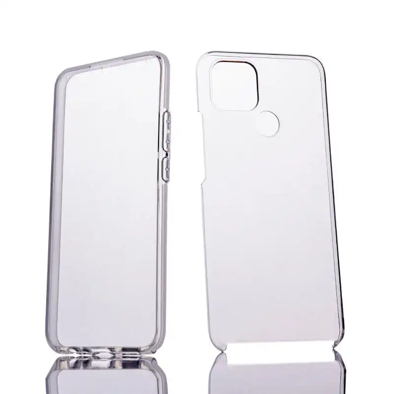 Max Power Digital Funda Doble Cara 360 Grados Silicona Transparente Para Oppo A15 / A15s