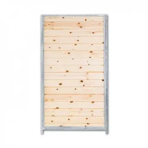 Panel lateral madera color Metal - Perreras Pascual - Comparador de precios