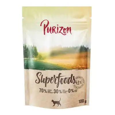 Purizon Cat Superfoods pollo - 100 g - Purizon - Comparador de precios