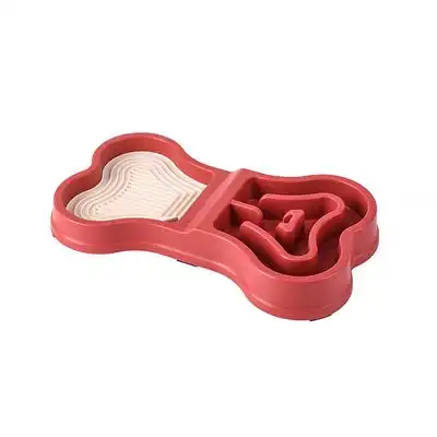 UAMLY Dispensador de alimentos de cocción lenta doble propósito forma hueso - rojo - Uamly - Comparador de precios