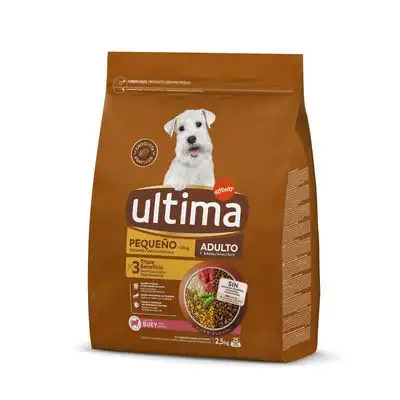 Ultima Dog Mini Adult vacuno - 2,5 kg - Affinity Ultima - Comparador de precios