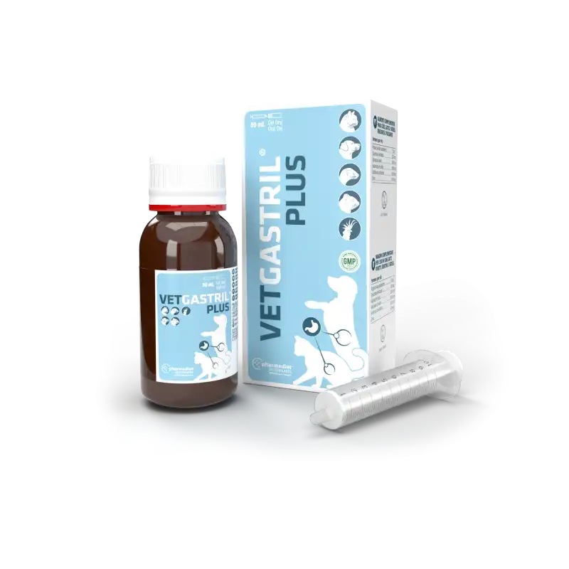 Vet Gastril Plus gel proteccion gastrica para perros y gatos, Cantidad 50 ml - Farmadiet - Comparador de precios