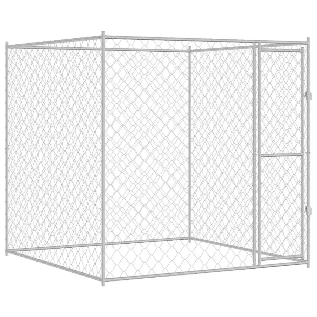 vidaXL Jaula para perro 2 x 2 x 2 m Acero - 2 x 2 x 2 m - VIDAXL - Comparador de precios