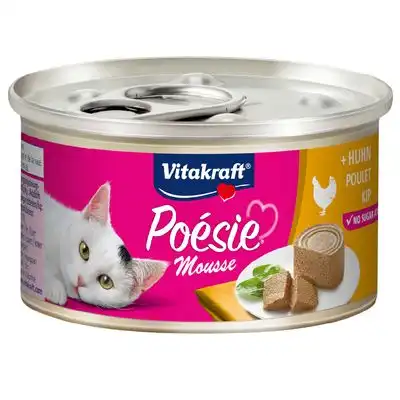 Vitakraft Poésie Mousse 12 x 85 g - Pollo - Vitakraft - Comparador de precios