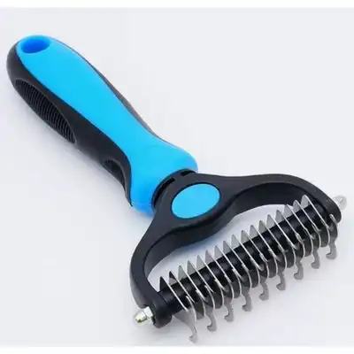 Zoomtopia Cepillo profesional azul desenredante perros gatos pelo largo - Azul - Zoomtopia - Comparador de precios