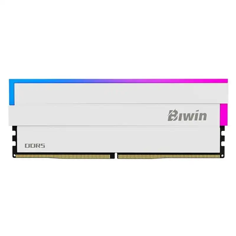 Biwin Black Opal DW100 DDR5 RGB 6000MHz 32GB 2x16GB CL30 Blanca