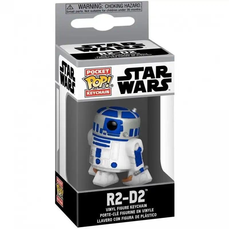 Funko Pop Llavero Star Wars R2-D2