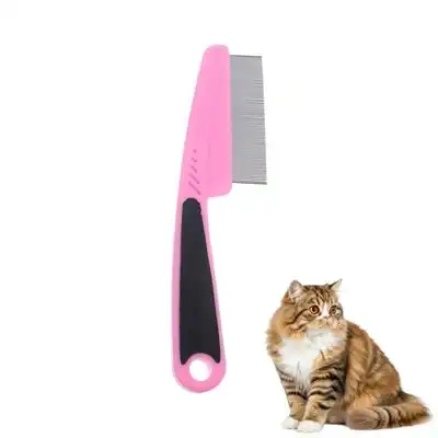 FurryFusion Peines antipulgas para gatos y perros - Rosa - Furry Fusion - Comparador de precios