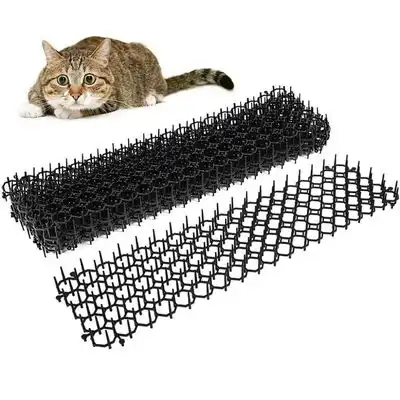 HausPets Alfombrilla anti-gatos con púas - 8 piezas, jardín, plantas - Negro - HausPets - Comparador de precios