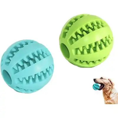 HausPets Juego de 2 pelotas dentales de caucho natural para perros - Artículo 1 - HausPets - Comparador de precios