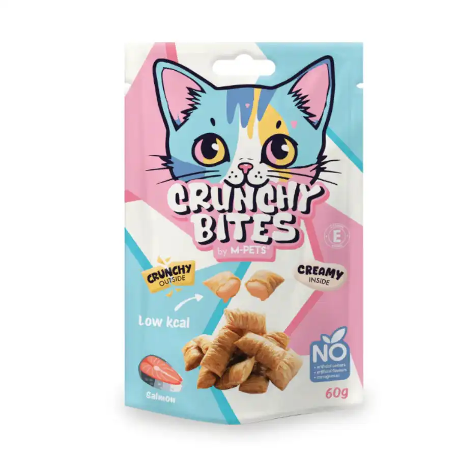 M-Pets Snack Crocante de Salmão para gatos 60 g - M-Pets - Comparador de precios