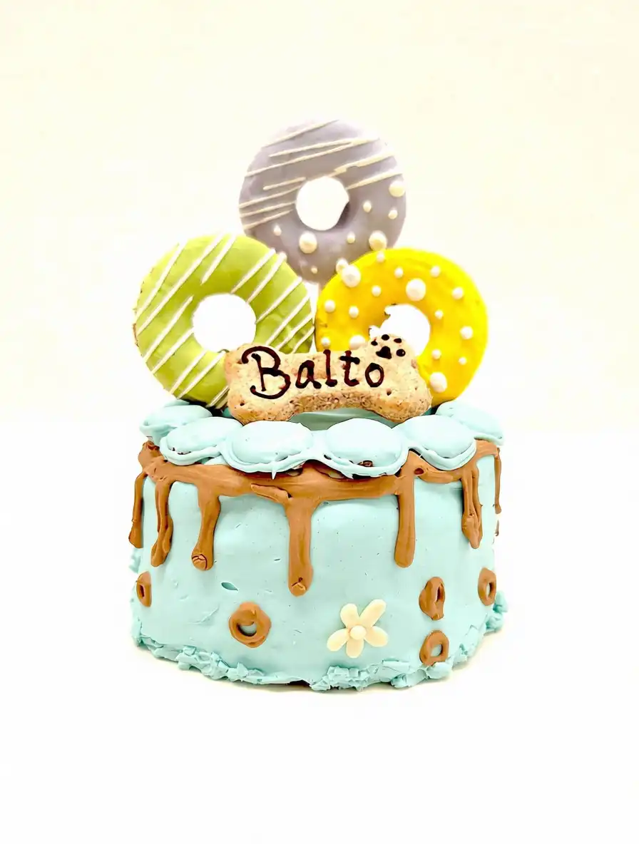 Miguitas Reposteria Perruna Tarta Dognette Mediana Manzana Azul - 650 g - Miguitas Reposteria Perruna - Comparador de precios