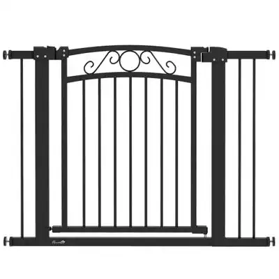 PawHut Barrera de Seguridad - Negro - PawHut - Comparador de precios