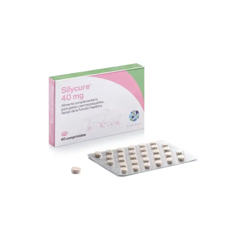 Silycure Protector hepatico perros y gatos, Comprimidos 60 Comprimidos - 40 mg - Karizoo - Comparador de precios