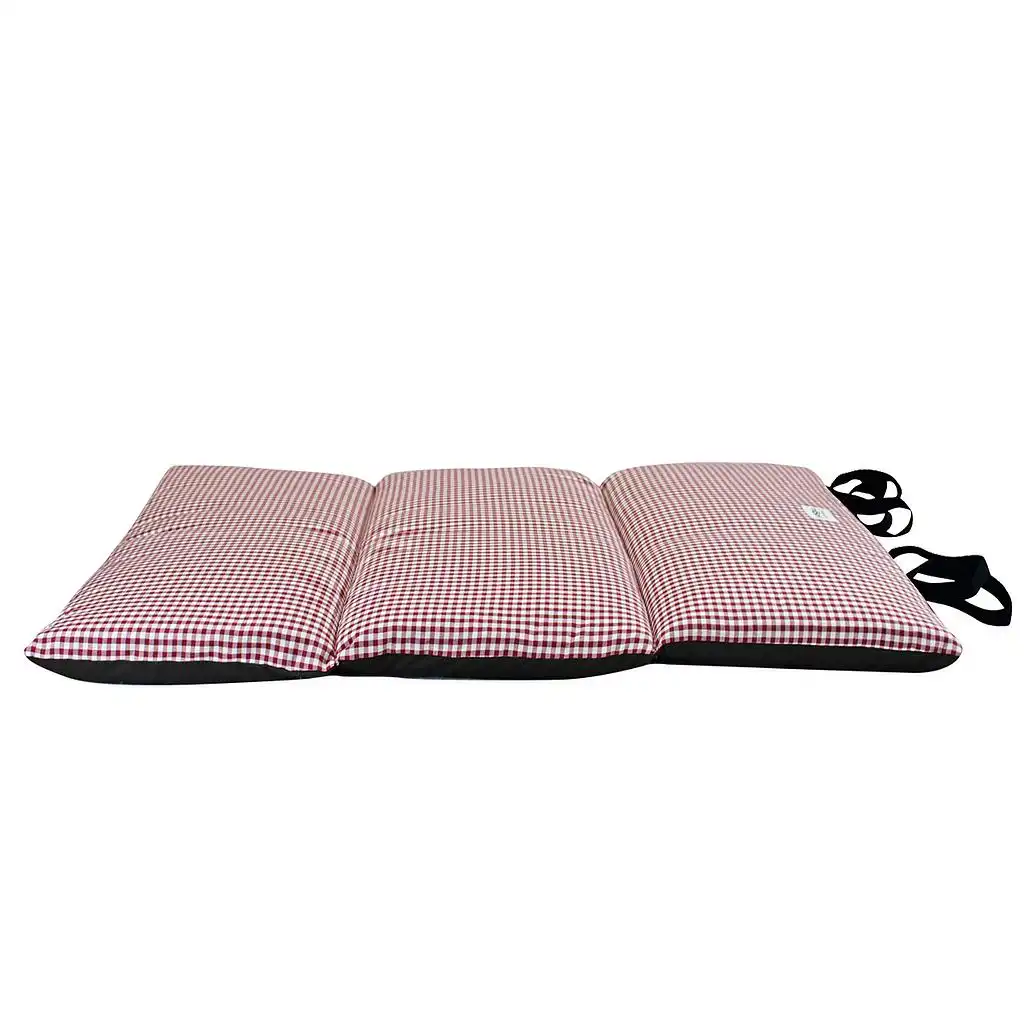Yagu colchon zenda vichy grana para perros - 109 x 66 x 6 cm - Yagu - Comparador de precios